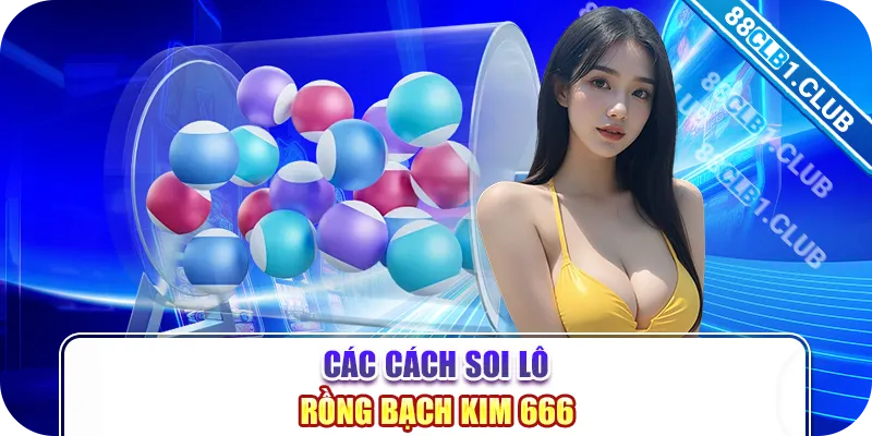 Các cách soi lô Rồng Bạch Kim 666